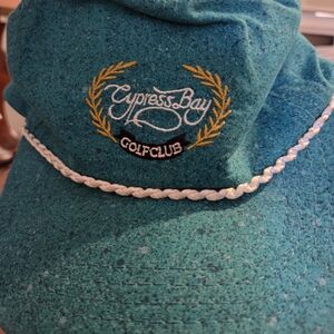Teal Golf Hat